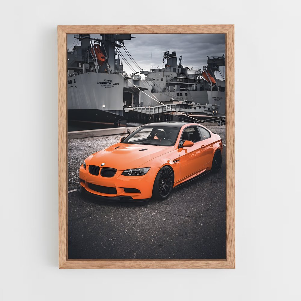 Poster Vitesse Maritime – affiche BMW (vue 4)